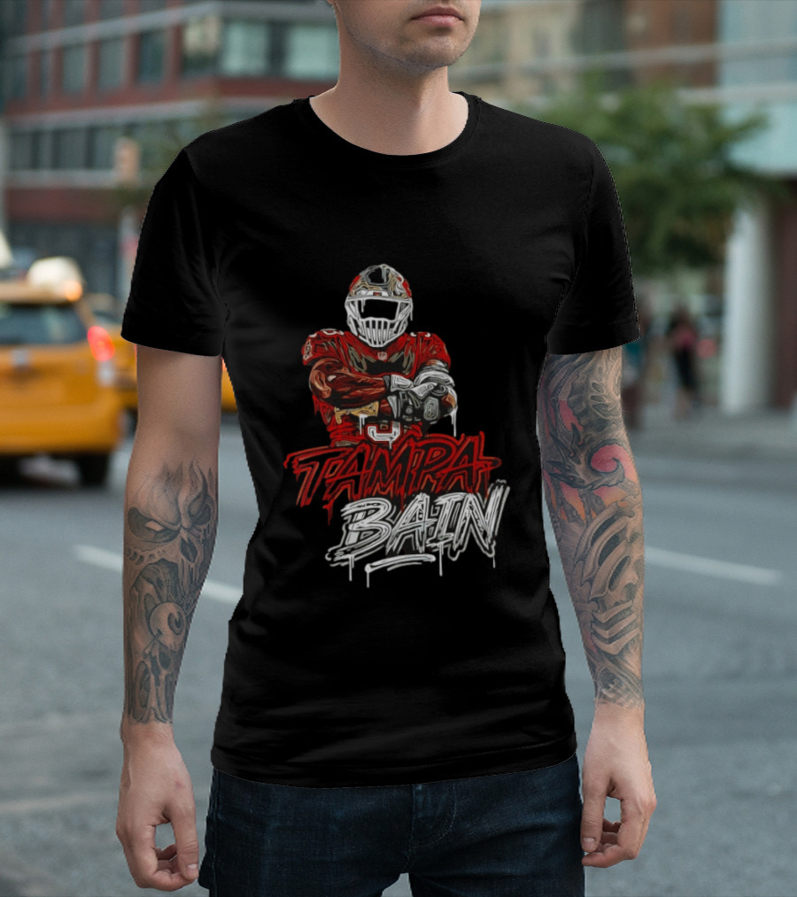 Tampa Bay Buccaneers Football Player Tampa Bane T-Shirt