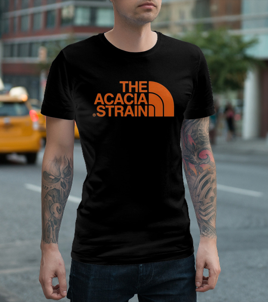 The Acacia Strain Metalcore Deathcore North Face T-Shirt