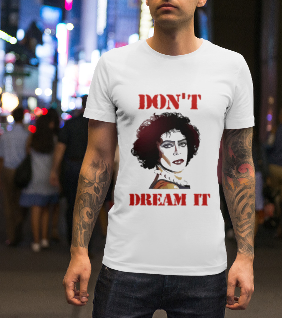 Frank N Furter Don't Dream It Be It Clown Face T-Shirt