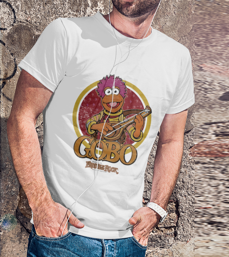 Gobo Fraggle Rock Jim Henson Muppets 80s TV Show T-Shirt