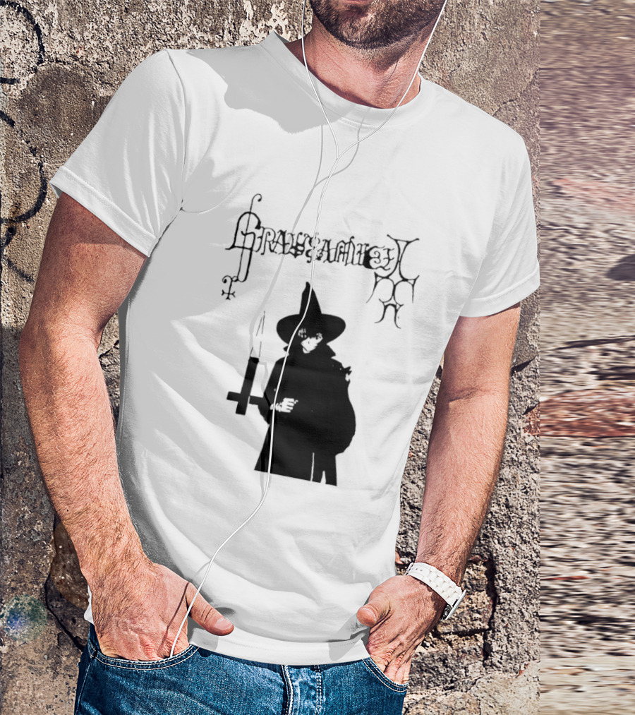 Gravsaamuel Witch Iconic Gothic Anime Dark Aesthetic T-Shirt