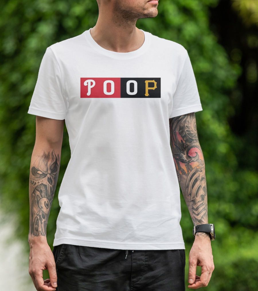 POOP Joe Roderick Pittsburgh Pirates T-Shirt