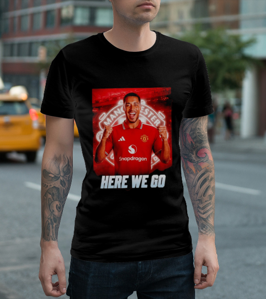Manchester United Here We Go Snapdragon T-Shirt