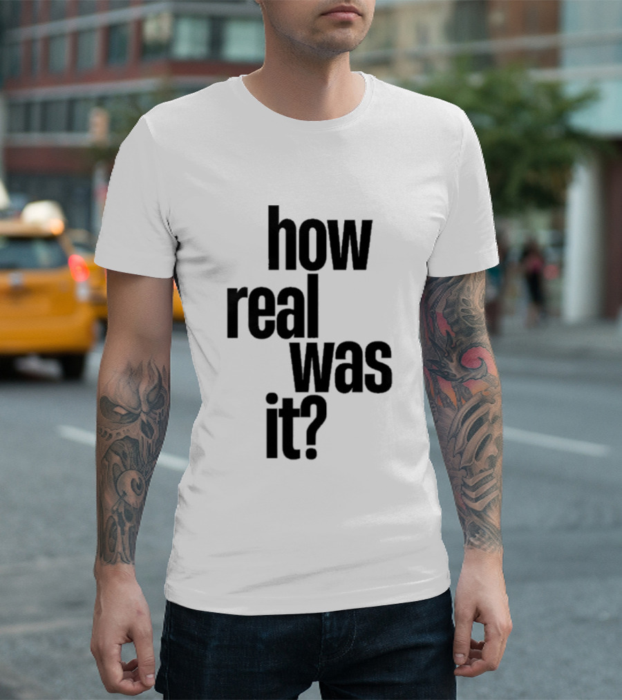 Asha Banks UK How Real Was It T-Shirt