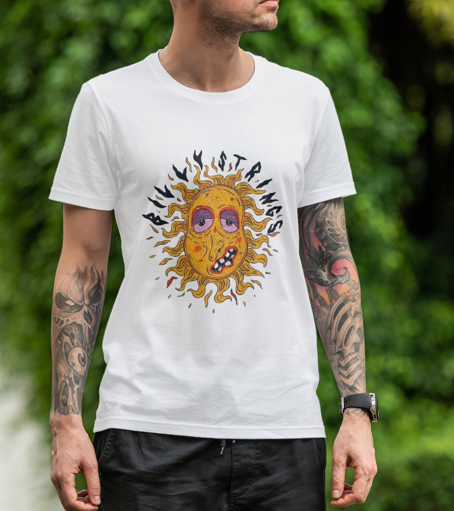 Billy Strings Sun Face Psychedelic Sunburst T-Shirt
