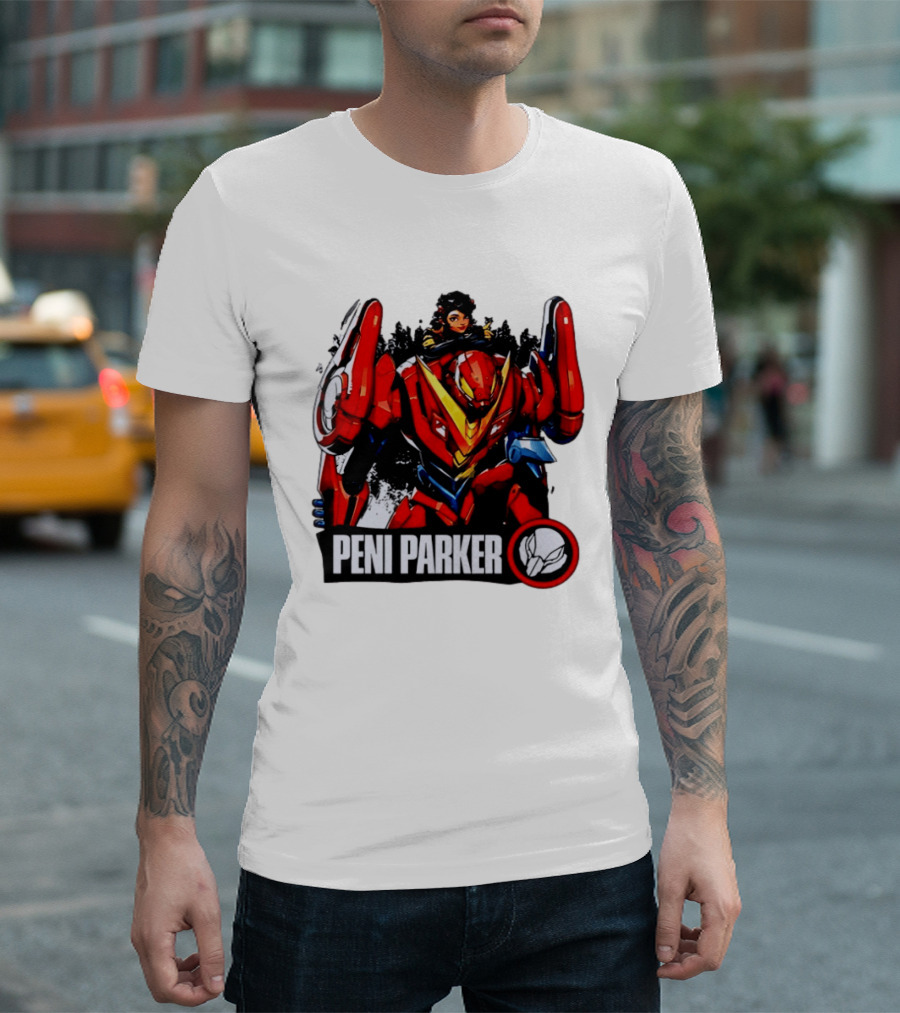 Peni Parker SP//dr Mech Anime Robot T-Shirt