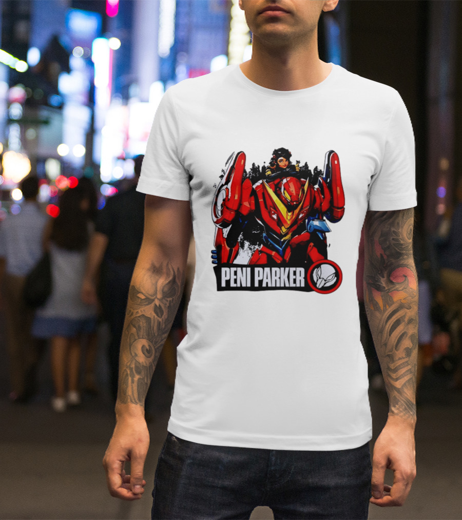 Peni Parker SP//dr Mech Anime Robot T-Shirt