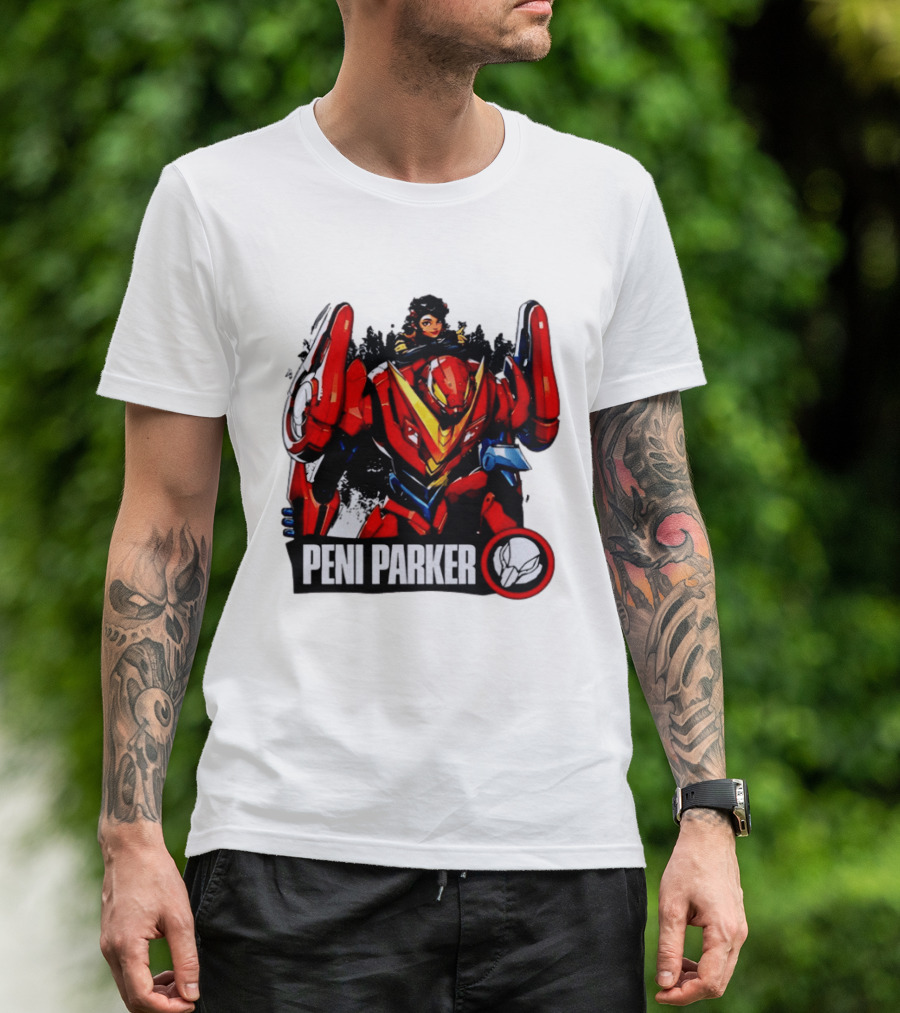 Peni Parker SP//dr Mech Anime Robot T-Shirt