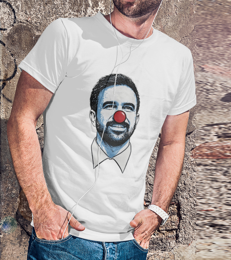Zohran Mamdani Clown Red Nose New York State Assembly T-Shirt