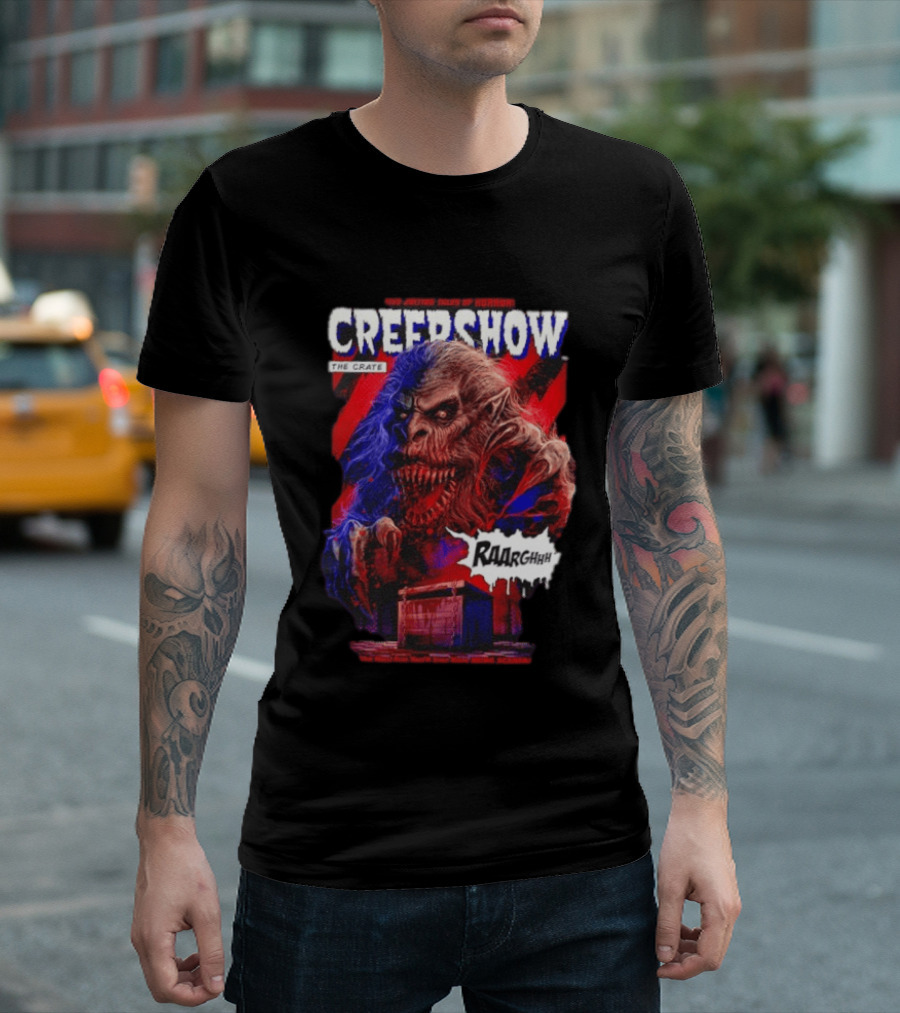 Creepshow The Crate Horror Demon RAARGHH Tales T-Shirt