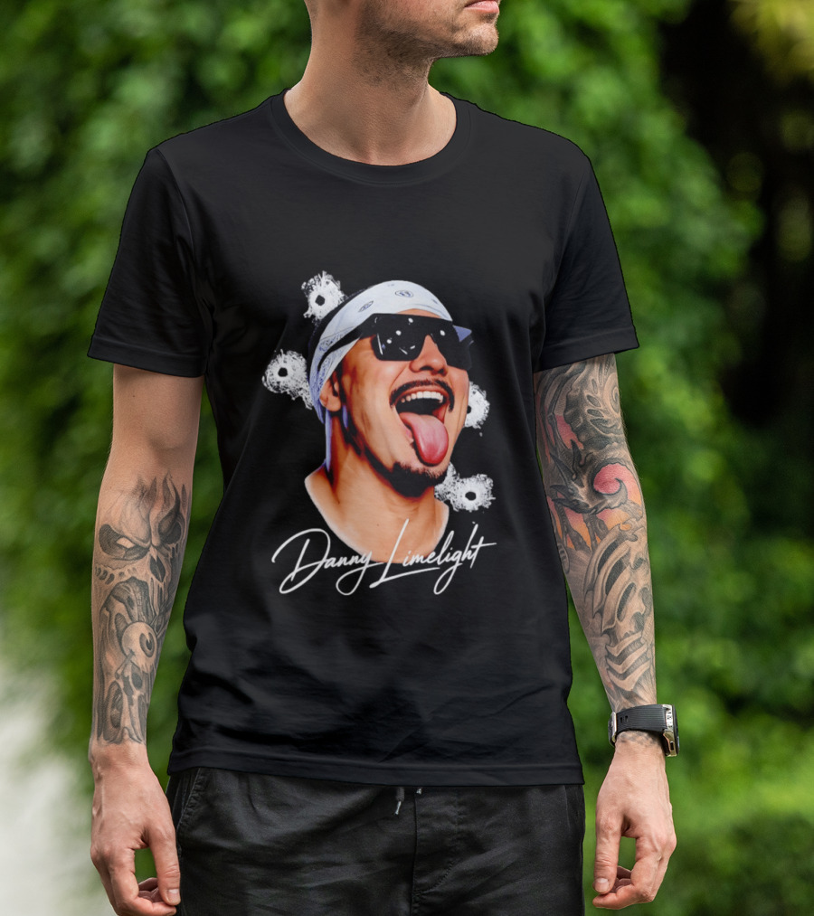 Danny Limelight Wrestling AEW Bandana And Sunglasses T-Shirt