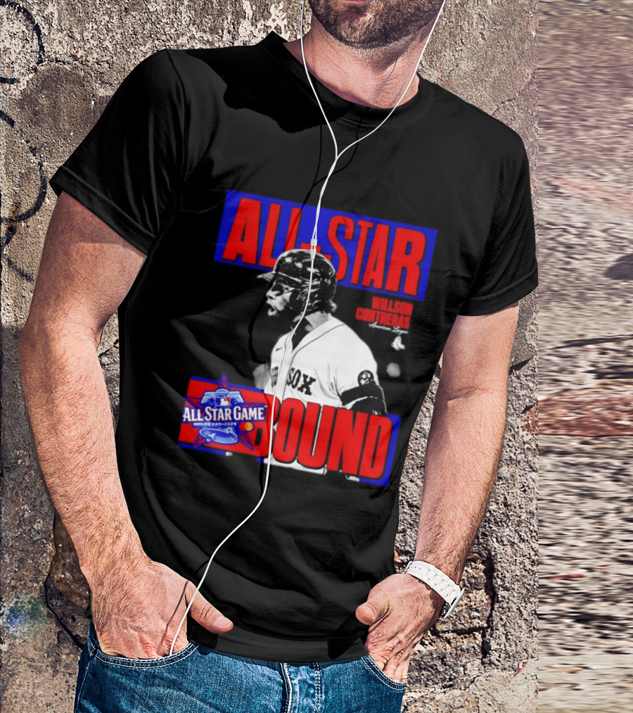 All Star Bound 2024 Willson Contreras Texas American League T-Shirt