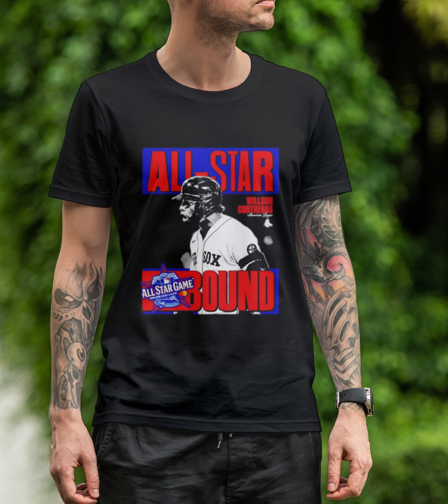 All Star Bound 2024 Willson Contreras Texas American League T-Shirt