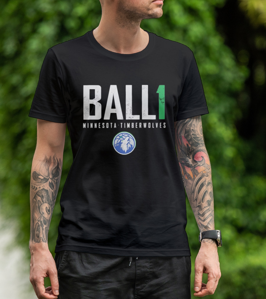 Minnesota Timberwolves LaMelo Ball 1 Basketball T-Shirt