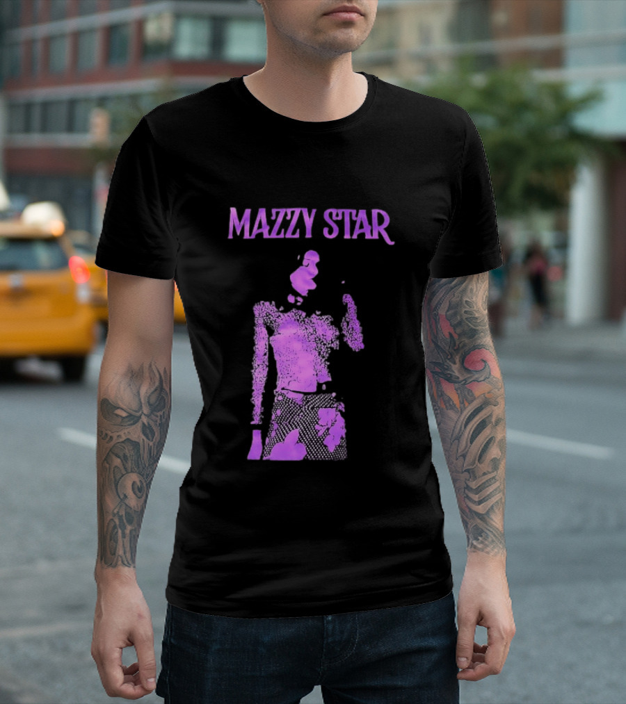 Mazzy Star Hope Sandoval Purple Aesthetic Alternative Rock T-Shirt