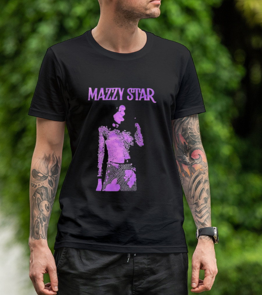 Mazzy Star Hope Sandoval Purple Aesthetic Alternative Rock T-Shirt