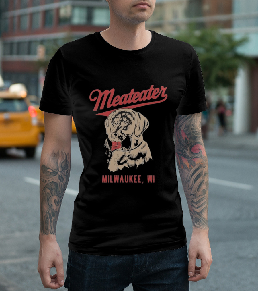Meateater Fetch Me A Cold One Milwaukee WI T-Shirt