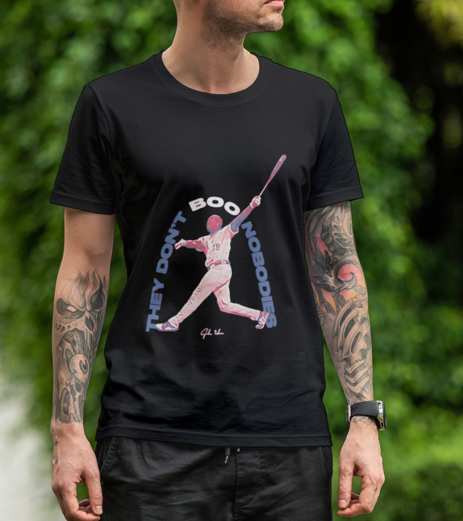 Jordan Walker They Don't Boo Nobodies MLB All Star 2026 T-Shirt