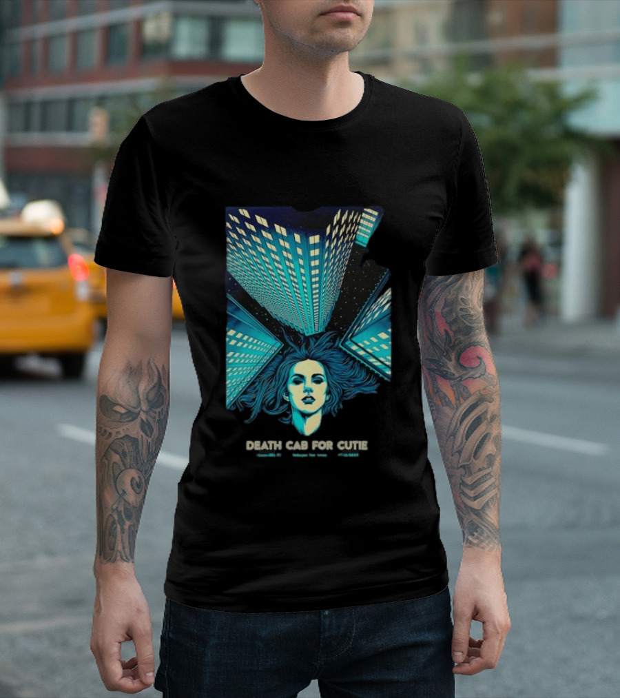 Death Cab For Cutie Uncasville Mohegan Sun Arena 2012 T-Shirt