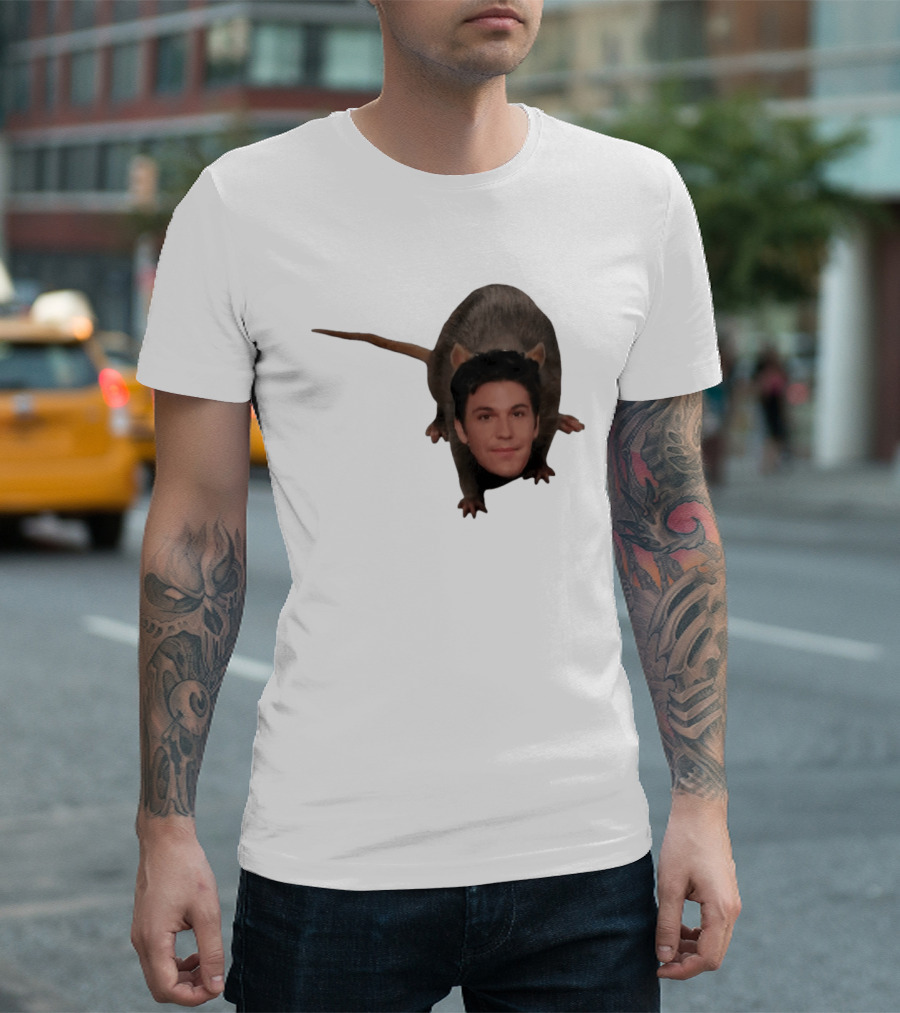 Ben Affleck Rat Meme Face Mashup T-Shirt