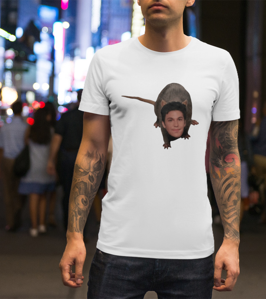 Ben Affleck Rat Meme Face Mashup T-Shirt