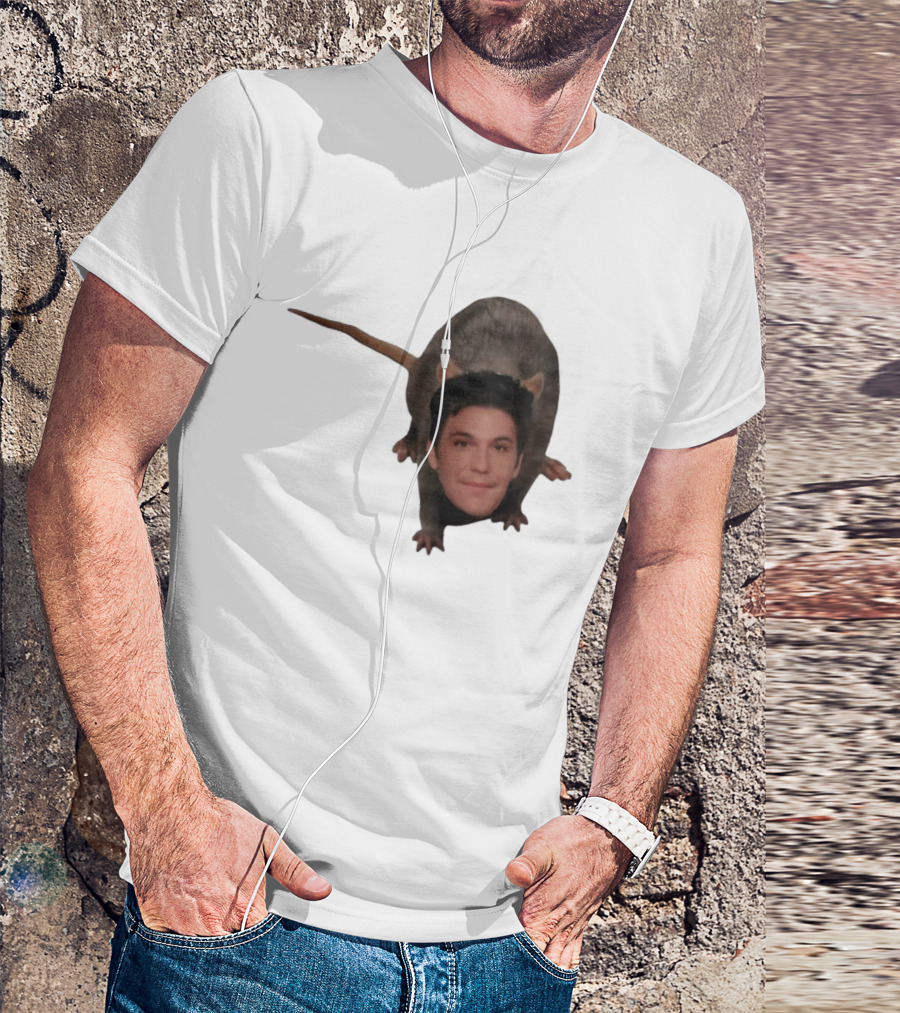 Ben Affleck Rat Meme Face Mashup T-Shirt