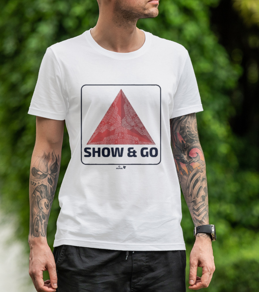 Boston Baseball Show And Go Abreu Rafaela Duran Casas Enmanuel T-Shirt