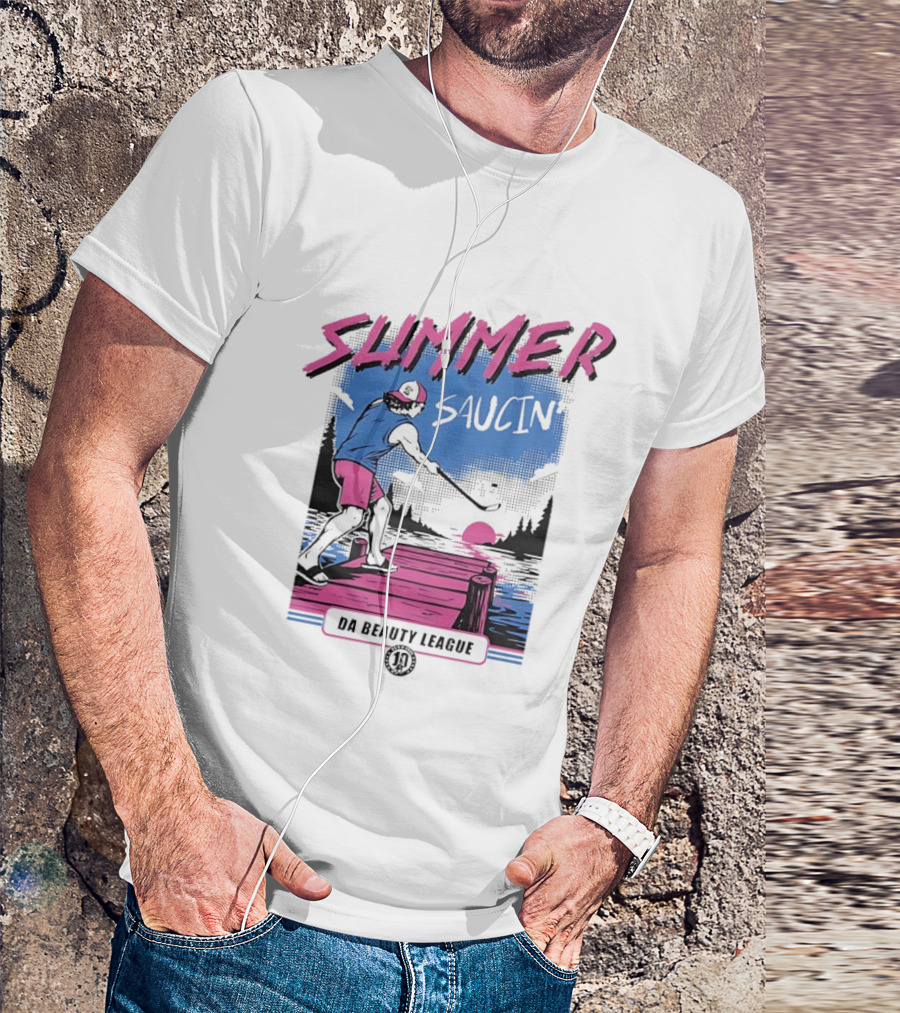 Summer Saucin Da Beauty League Hockey T-Shirt
