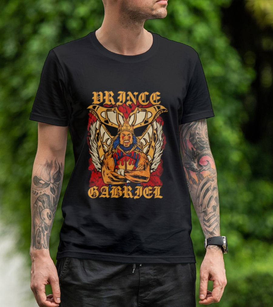 Prince Gabriel WWE Royal Warrior Wings T-Shirt