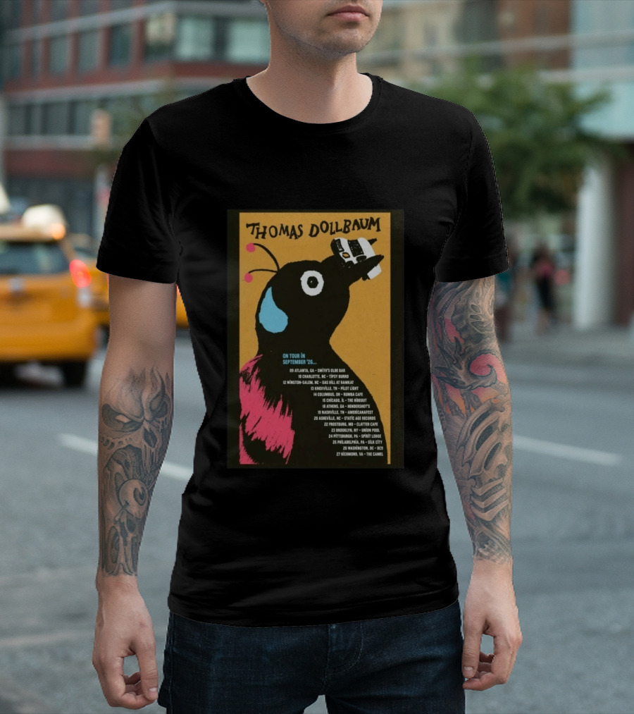 Thomas Dollbaum 2026 Tour September Concert Dates And Cities List T-Shirt