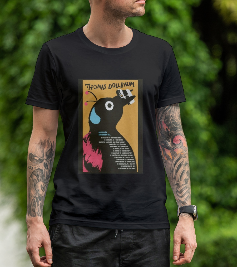 Thomas Dollbaum 2026 Tour September Concert Dates And Cities List T-Shirt