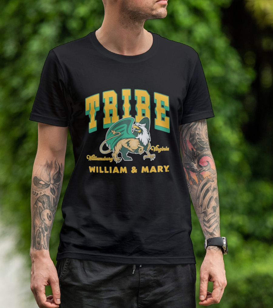 Tribe Williamsburg Virginia William & Mary Griffin T-Shirt