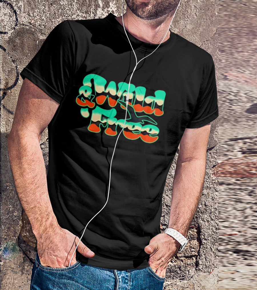 Wild And Free Bird Flight T-Shirt