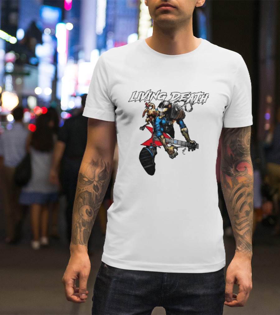 Judge Death Living Death 2000 AD Prison T-Shirt