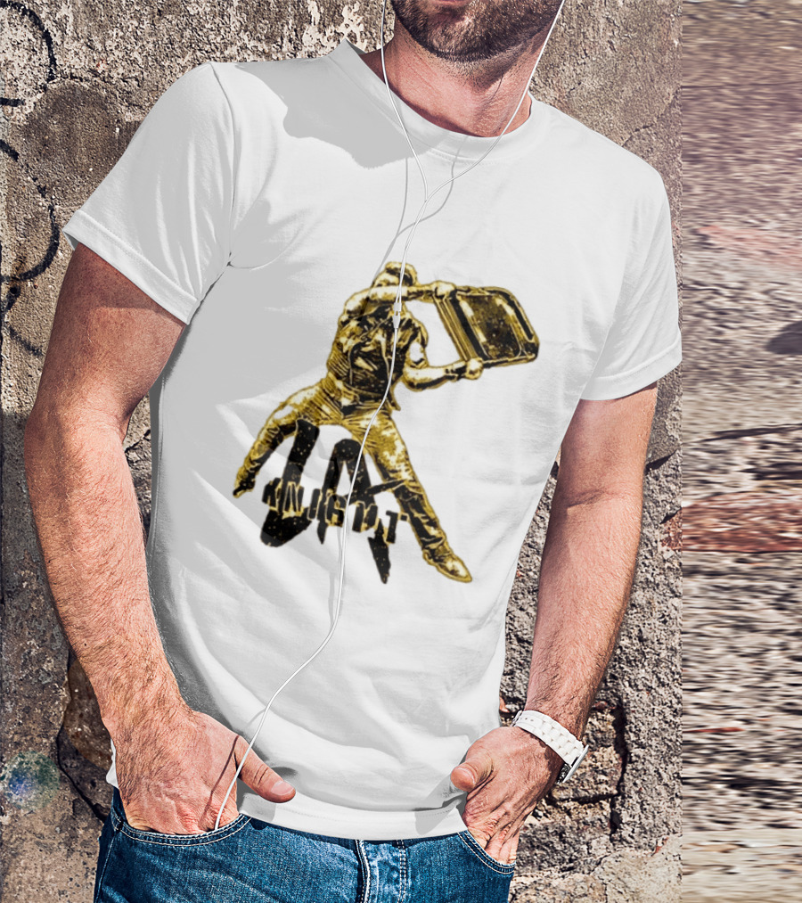 LA Knight Wrestling Iconic Folding Chair Action T-Shirt