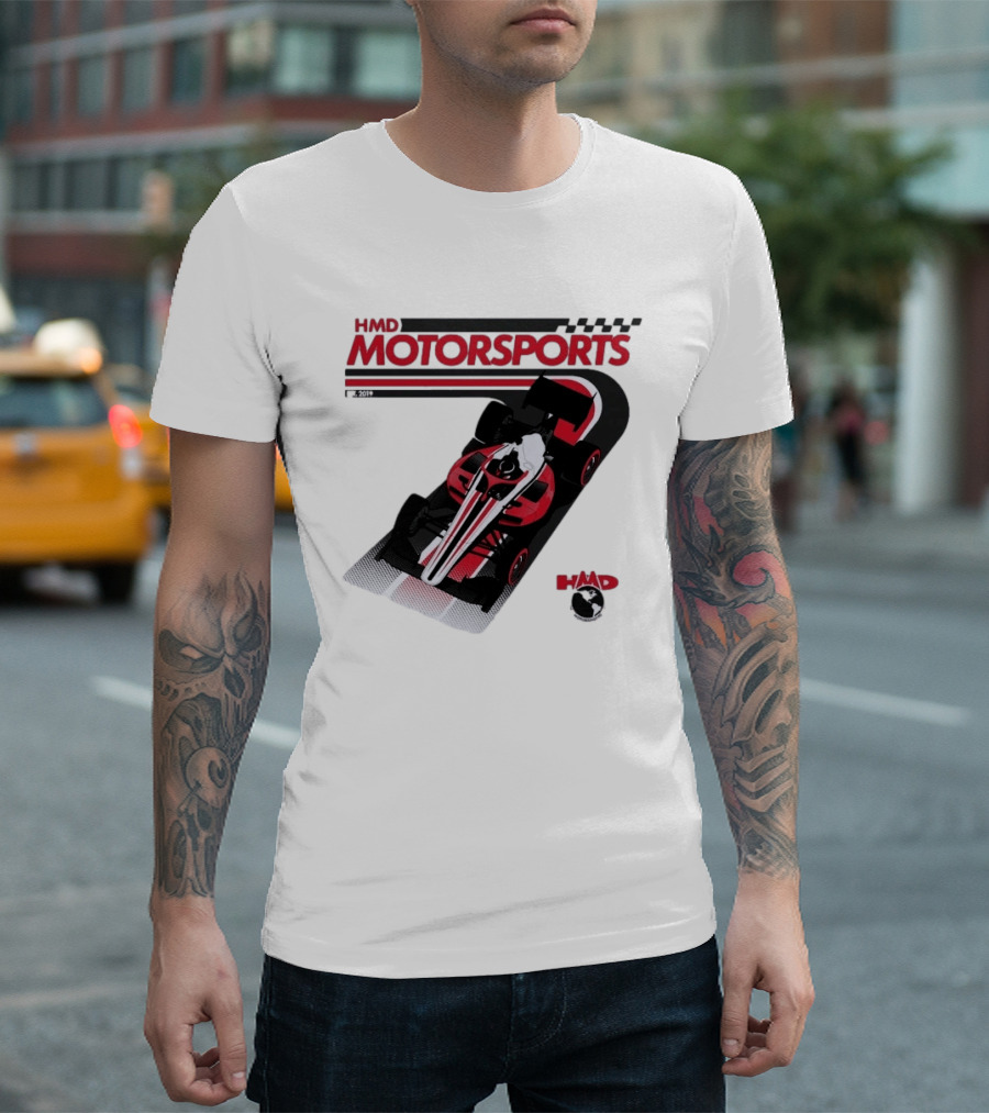 HMD Motorsports Indy NXT 2026 Racing Car T-Shirt