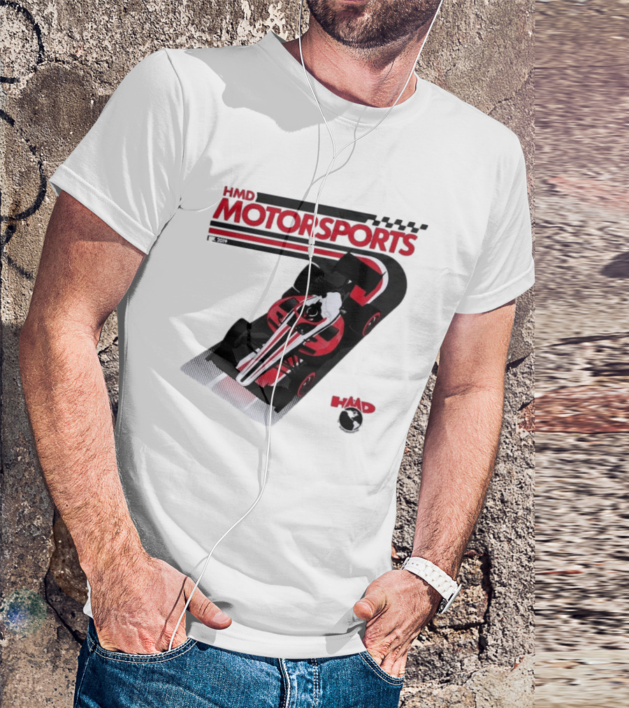 HMD Motorsports Indy NXT 2026 Racing Car T-Shirt