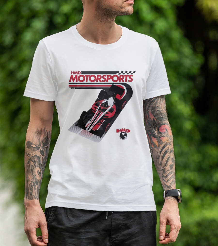 HMD Motorsports Indy NXT 2026 Racing Car T-Shirt
