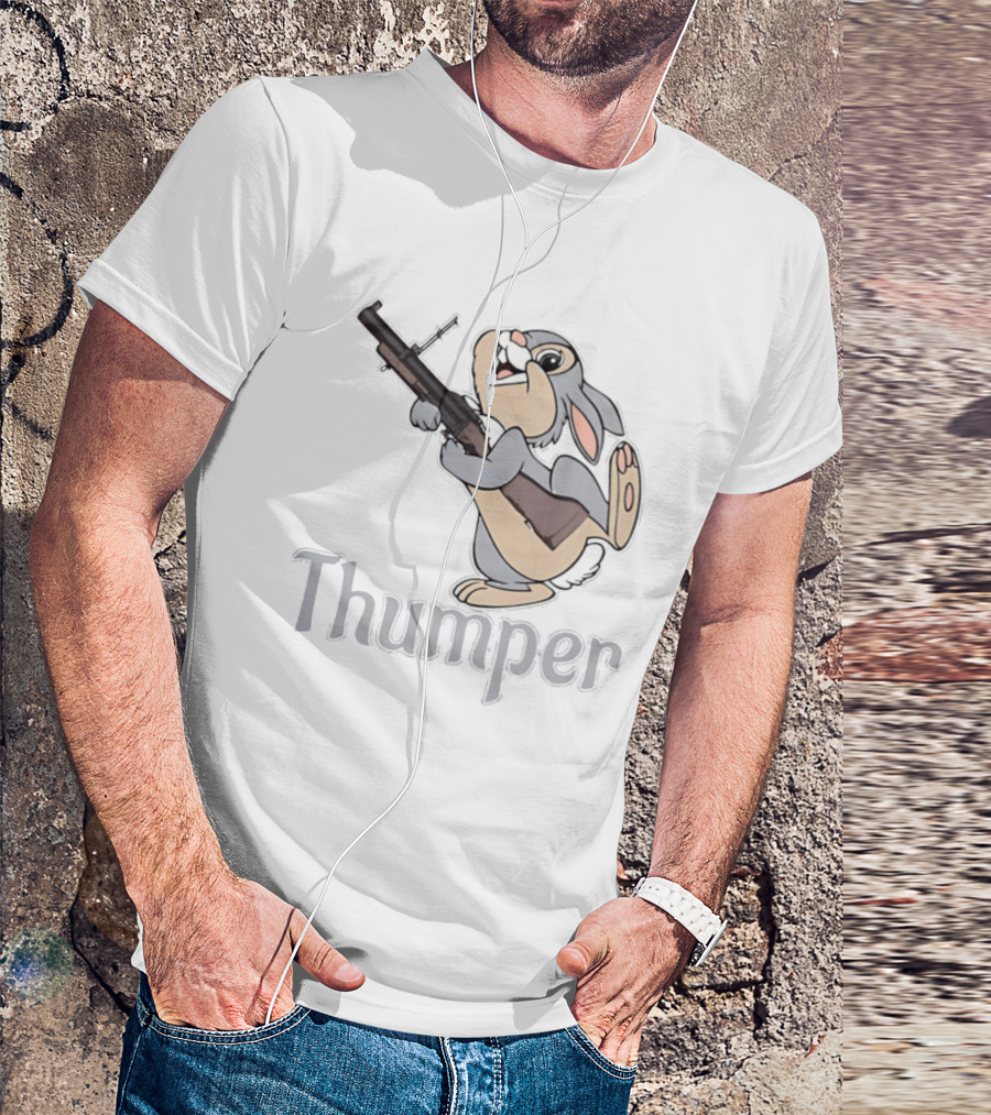 Thumper Rabbit Grenade Launcher Bambi T-Shirt