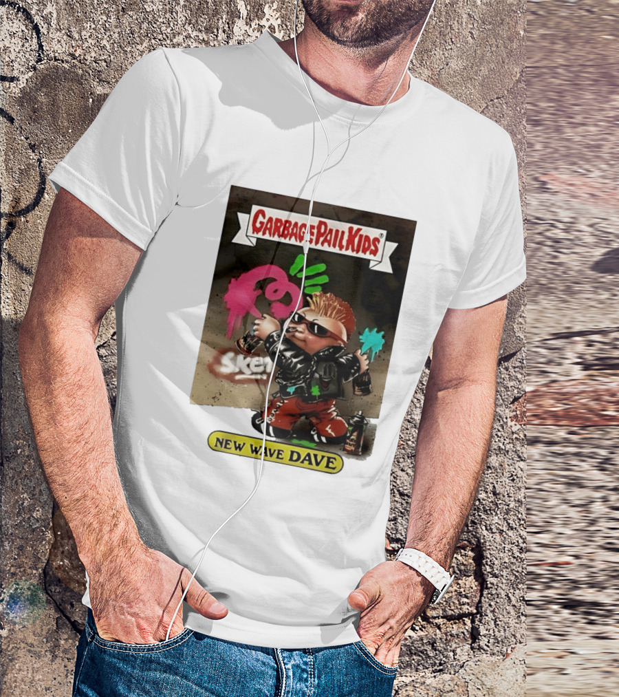 New Wave Dave Garbage Pail Topps T-Shirt