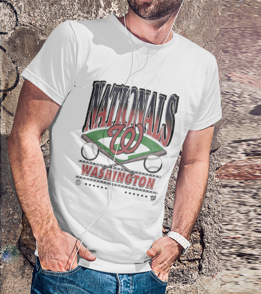 Washington Nationals Major League Baseball Team Washington T-Shirt