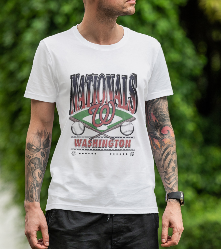 Washington Nationals Major League Baseball Team Washington T-Shirt