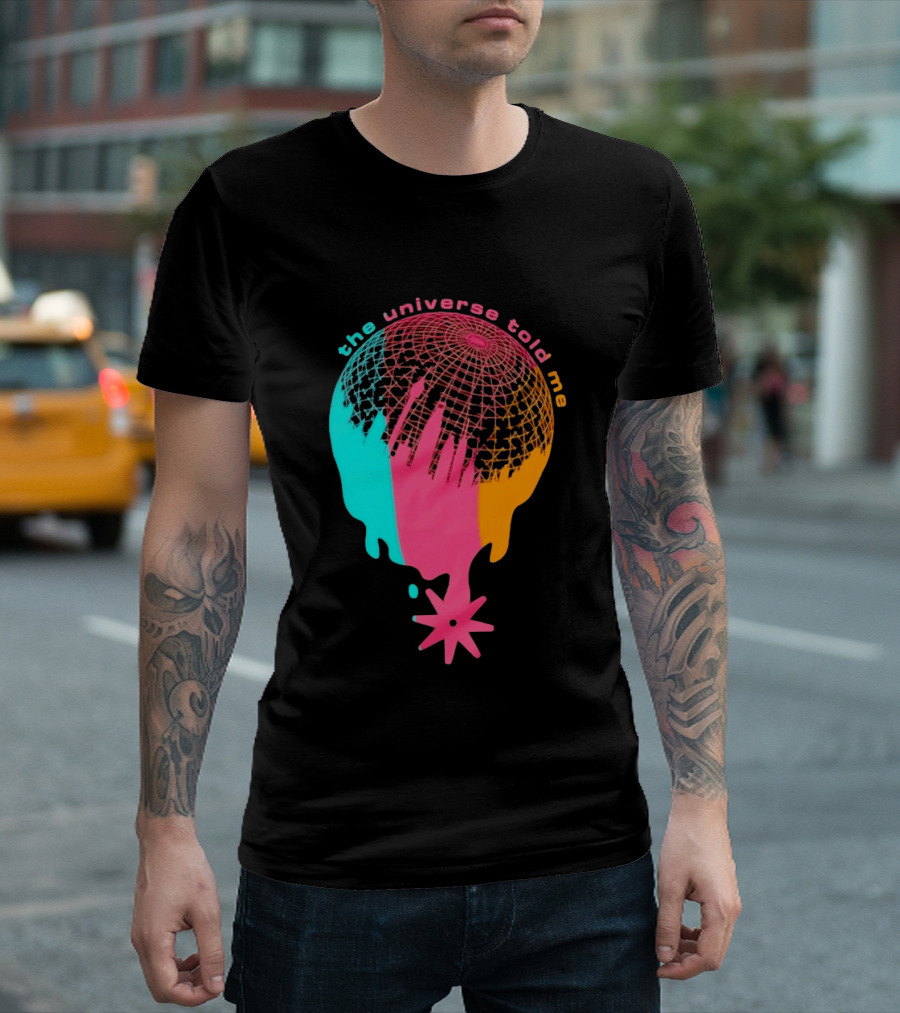 Victor Wembanyama San Antonio Spurs The Universe Told Me Colorful Artistic T-Shirt