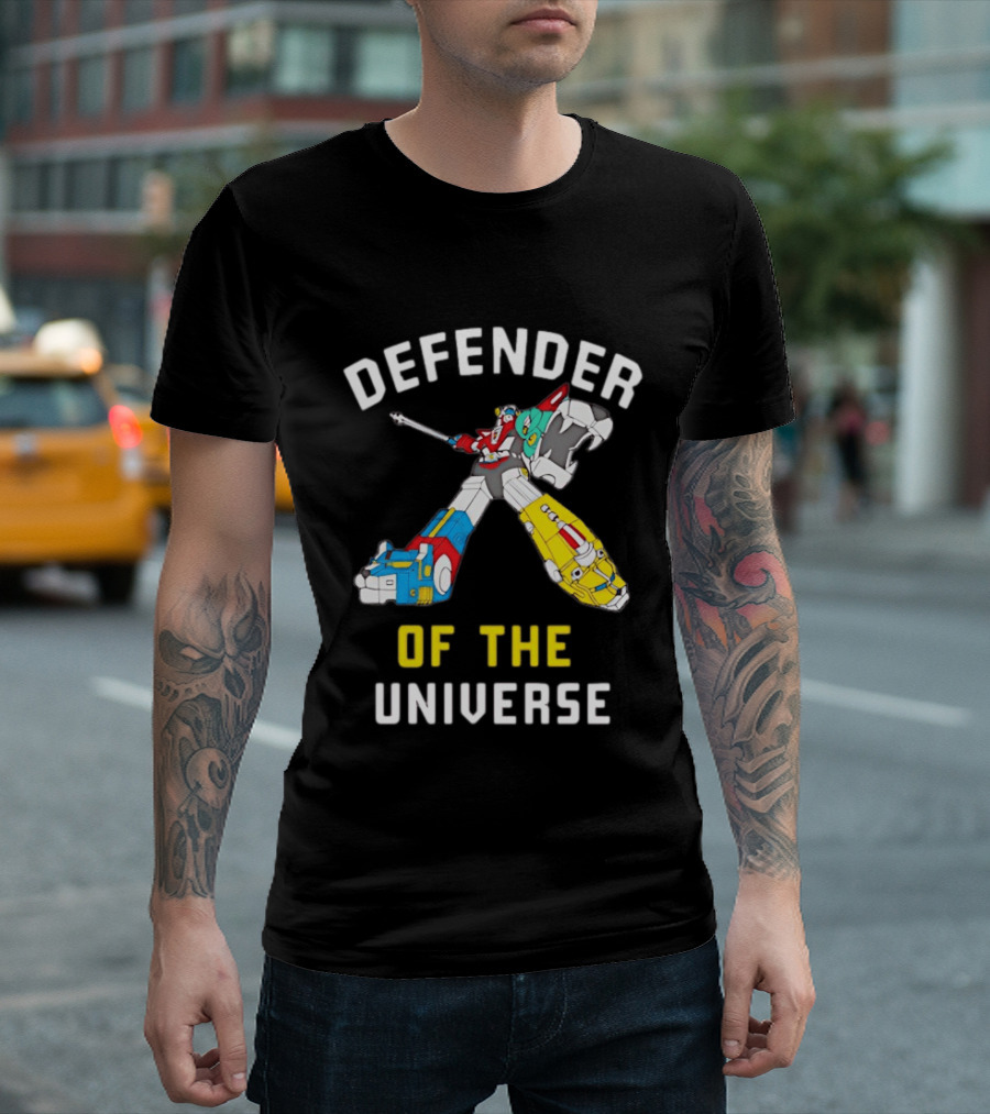 Voltron Defender Of The Universe Robot Iconic Mecha Hero T-Shirt
