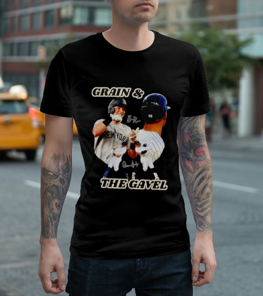 Grain & The Gavel Ben Rice Aaron Judge New York T-Shirt
