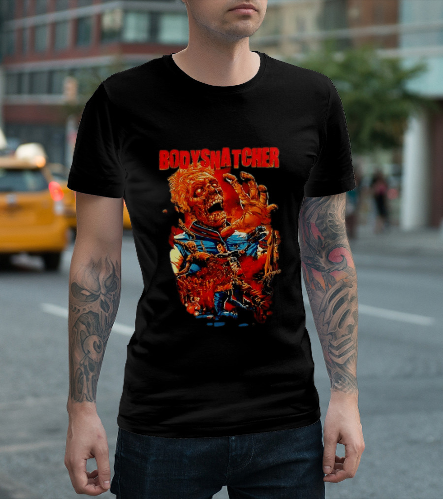 Bodysnatcher Zombie Horror Deathcore Fierce Undead Attack T-Shirt