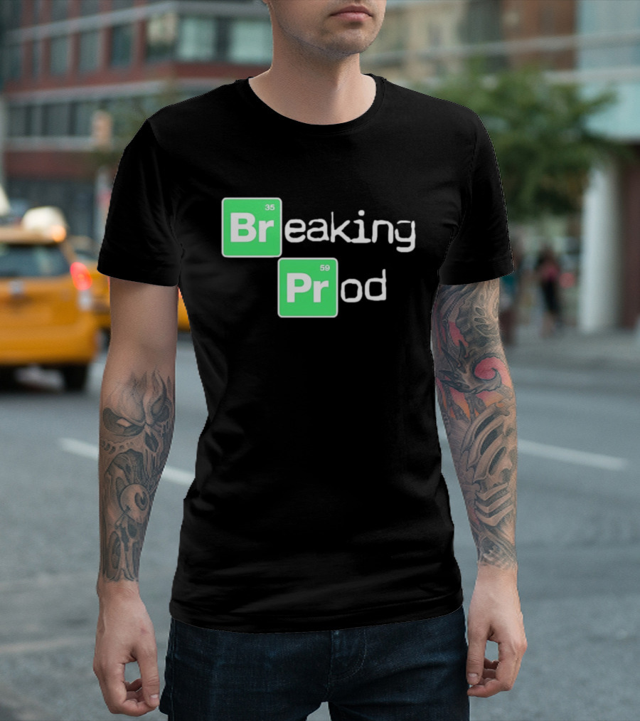 Breaking Prod 35 59 Chemistry T-Shirt