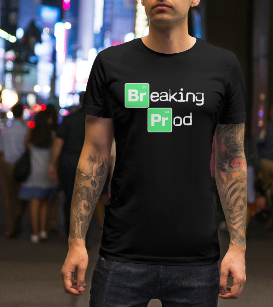 Breaking Prod 35 59 Chemistry T-Shirt