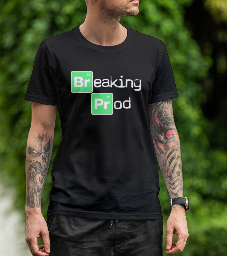 Breaking Prod 35 59 Chemistry T-Shirt