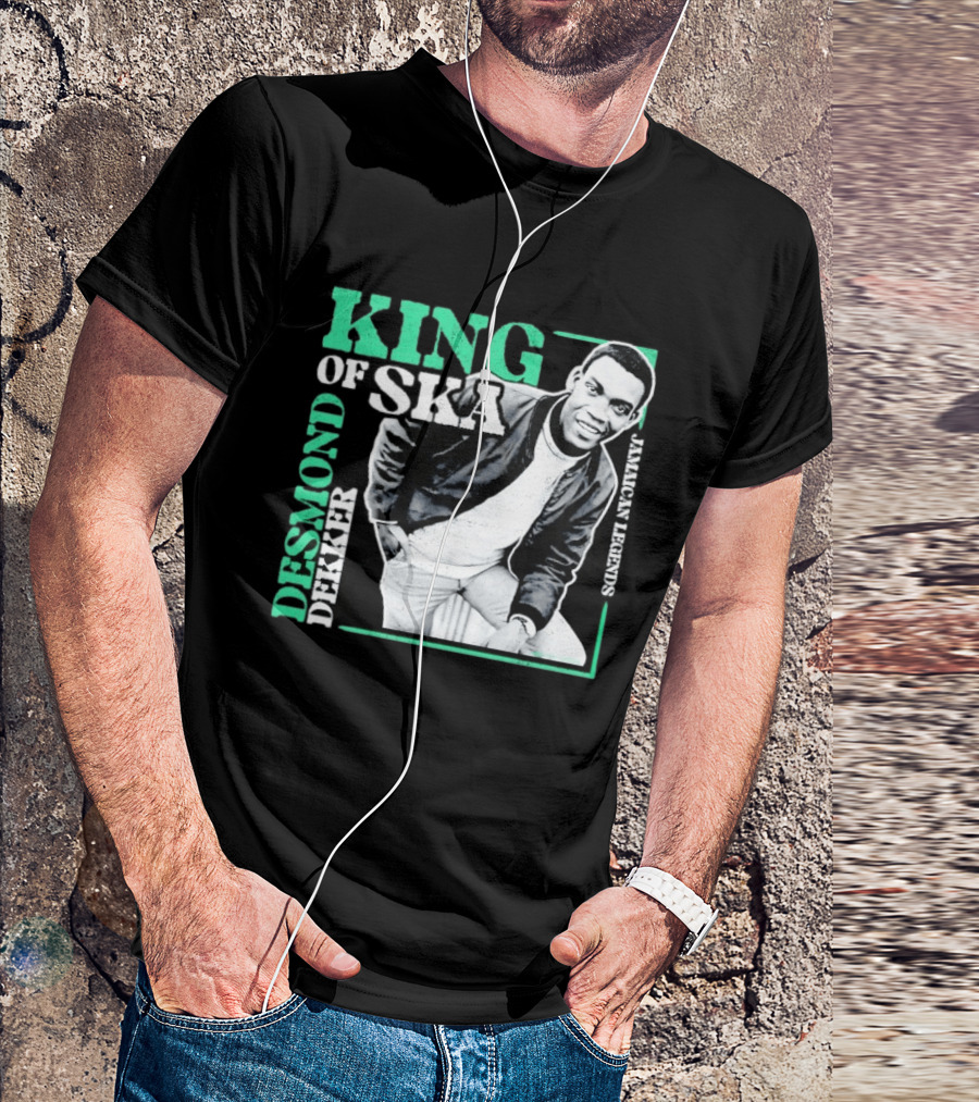 Desmond Dekker King Of Ska Jamaican Legends T-Shirt
